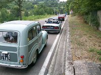incolonnamento al ponte di Verzuno